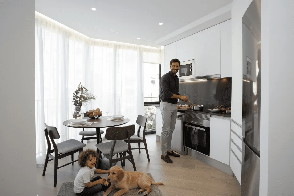 one-month apartment rental in Valencia