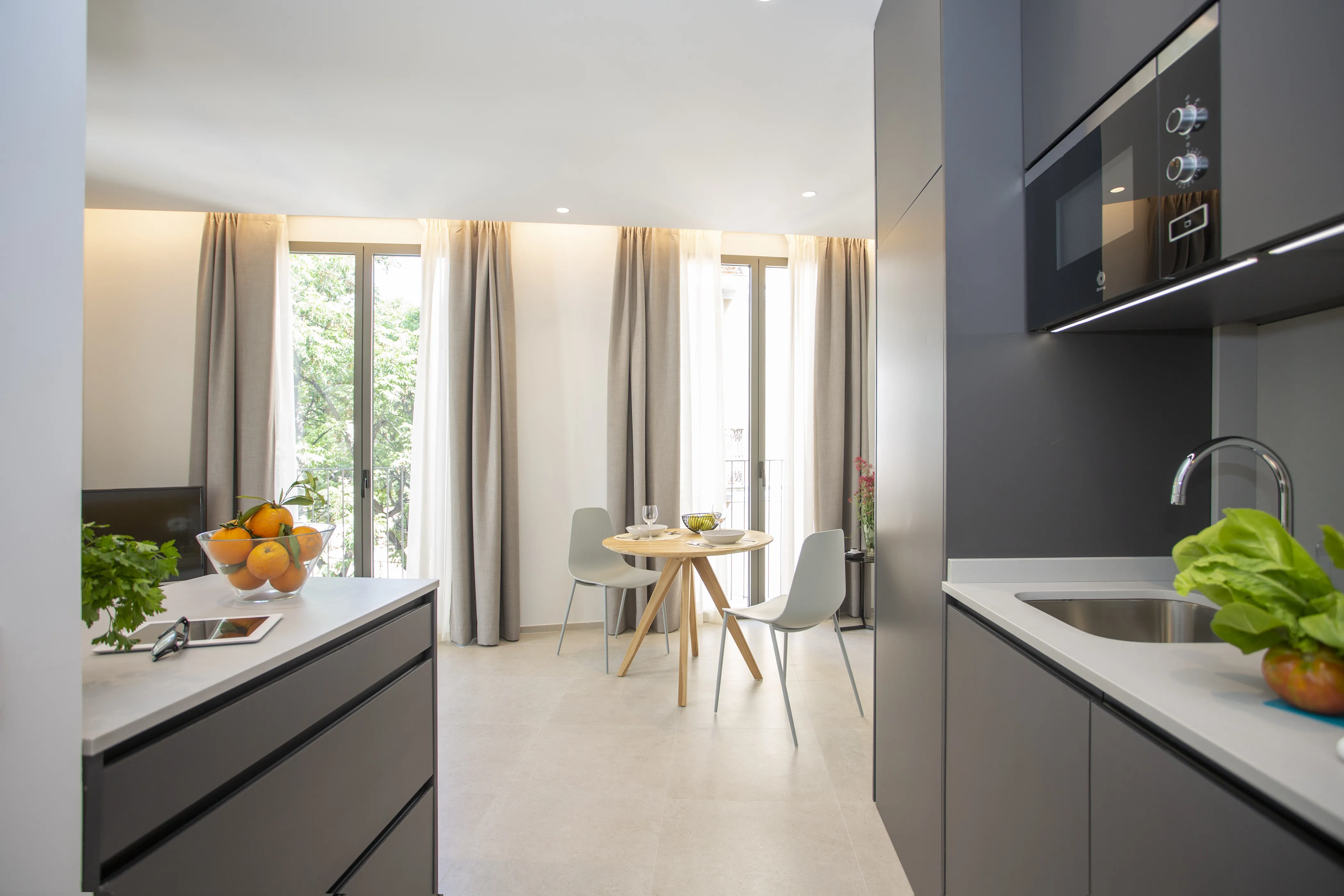 Bright furnished apartment in Valencia ready for a short-stay rental